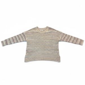 Women’s M Anthropologie Knit Sweater – Multicolor Textured